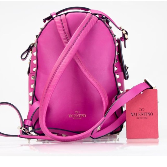 Valentino Rockstud Leather Rockstud Mini Backpack - Picture 5 of 8